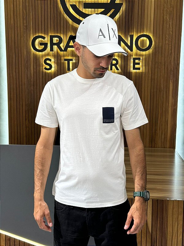 CAMISETA ARMANI 10 BRANCA