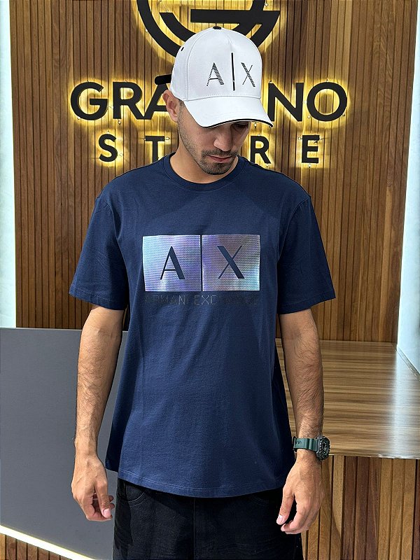 CAMISETA ARMANI 01 MARINHO