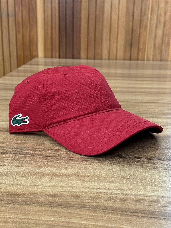 Boné Lacoste Sport Vermelho Escuro RK266223