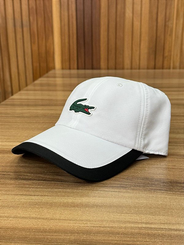 BONÉ LACOSTE RK5398 BRANCO