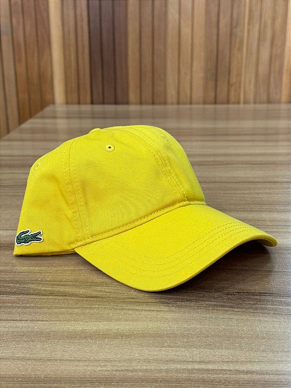 Boné Lacoste Amarelo RK470923ZAP