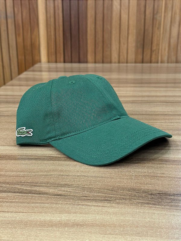 Boné Lacoste Gabardine Verde RK4113