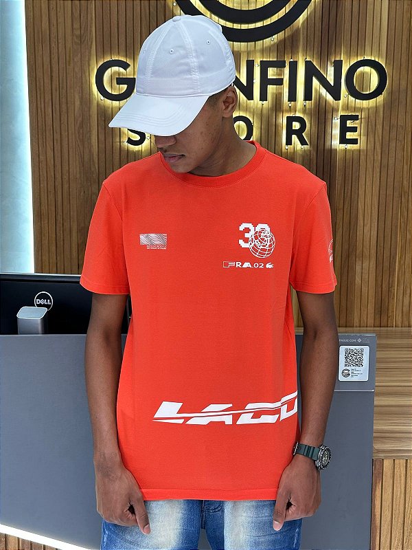 Camiseta Lacoste Laranja TH8862