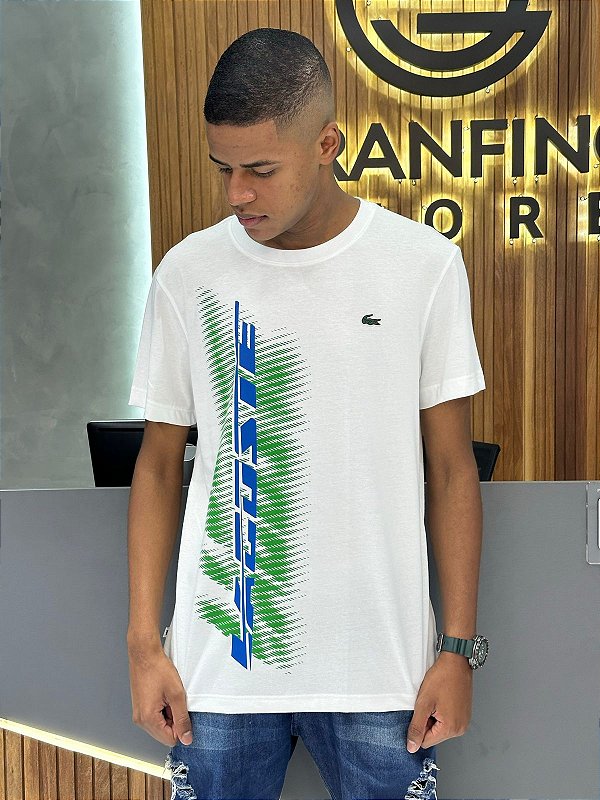 Camiseta Lacoste Branca TH8690