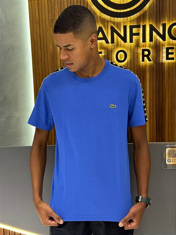 CAMISETA LACOSTE TH7404 ROYAL