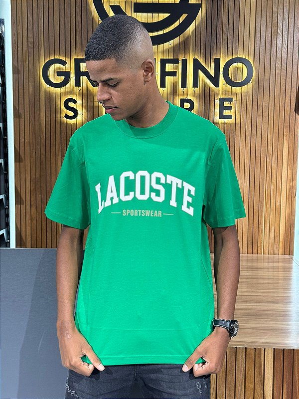 Camiseta Lacoste Verde TH6565