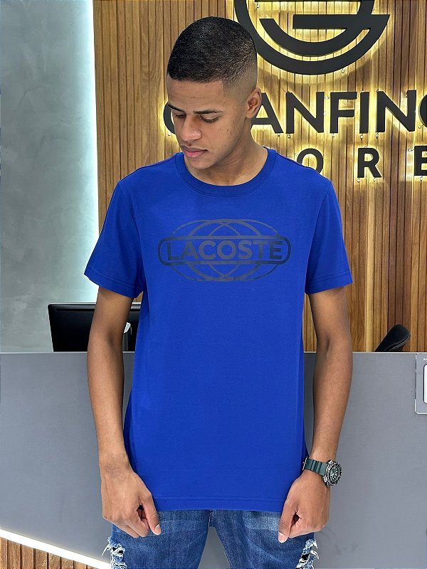 CAMISETA LACOSTE TH5904 ROYAL