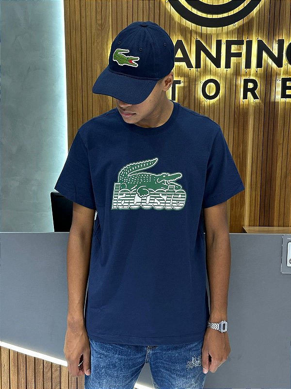 Camiseta Lacoste Marinho TH5041