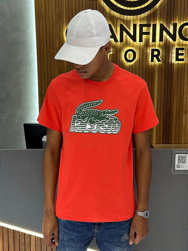 Camiseta Lacoste Laranja TH5041