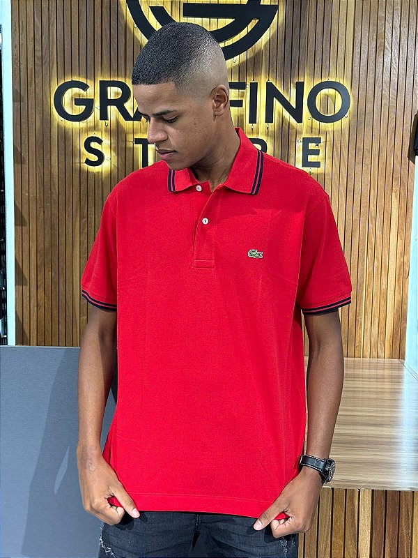 Polo Lacoste Vermelha PH1866