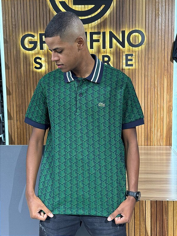 Polo Lacoste DH1417 Verde