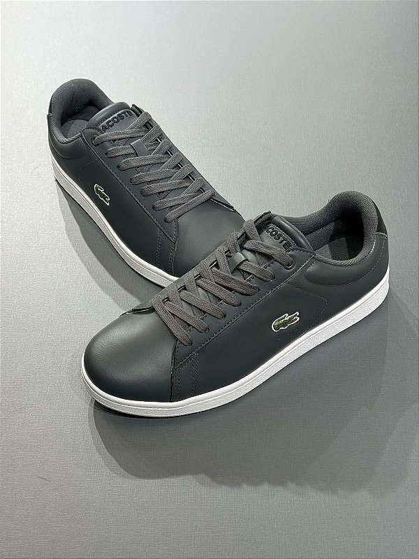 Tênis Lacoste Carnaby Dk Gry/Blk