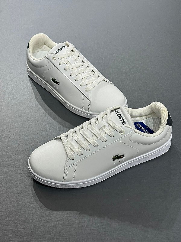 Tênis Lacoste Carnaby Wht/Dk Gry