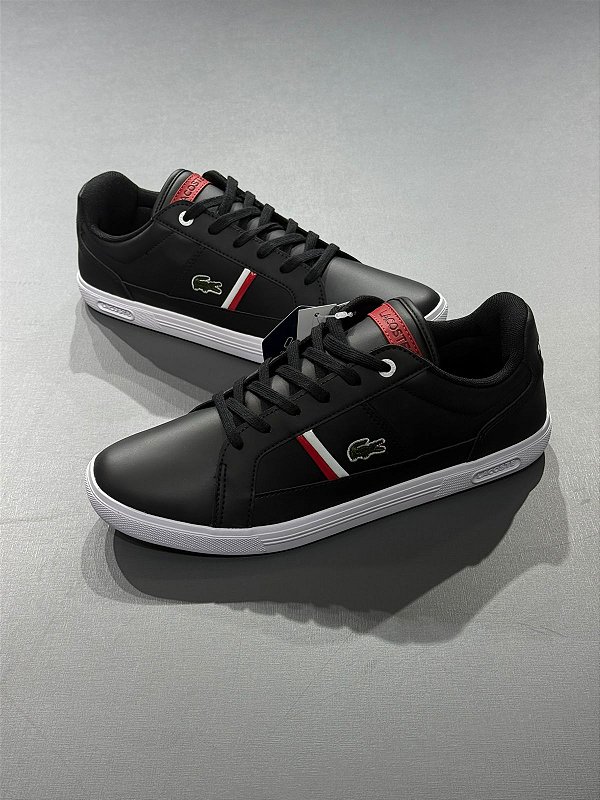 Tênis Lacoste Europa Blk/Wht