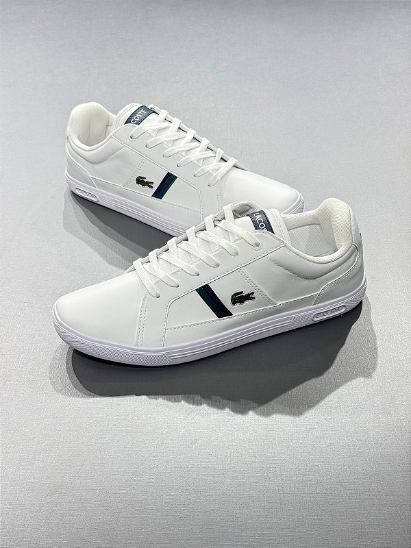 Tênis Lacoste Europa Wht/Dk Grn