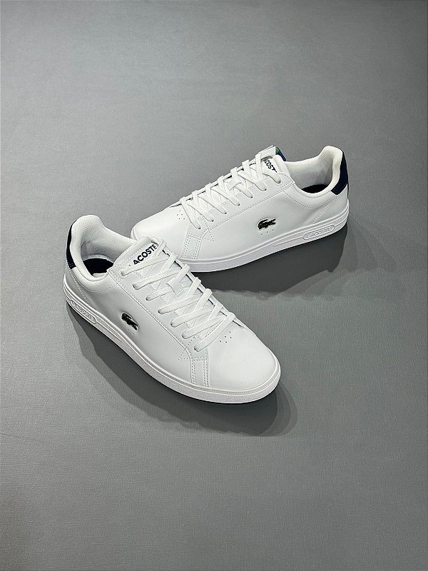 TÊNIS LACOSTE GRADUATE PRO WHT/NVY