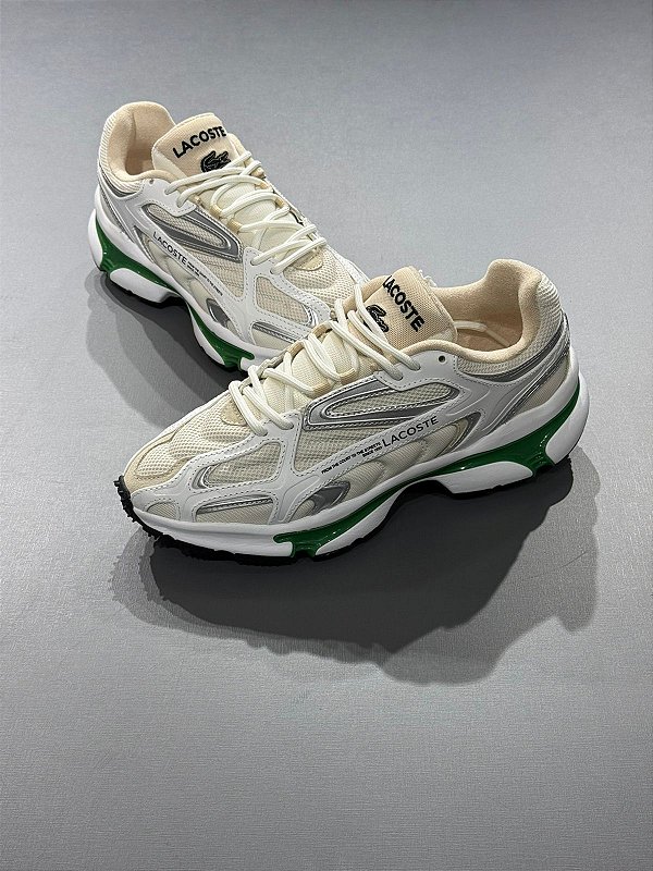 Tênis Lacoste L003 2k24 Branco e Verde
