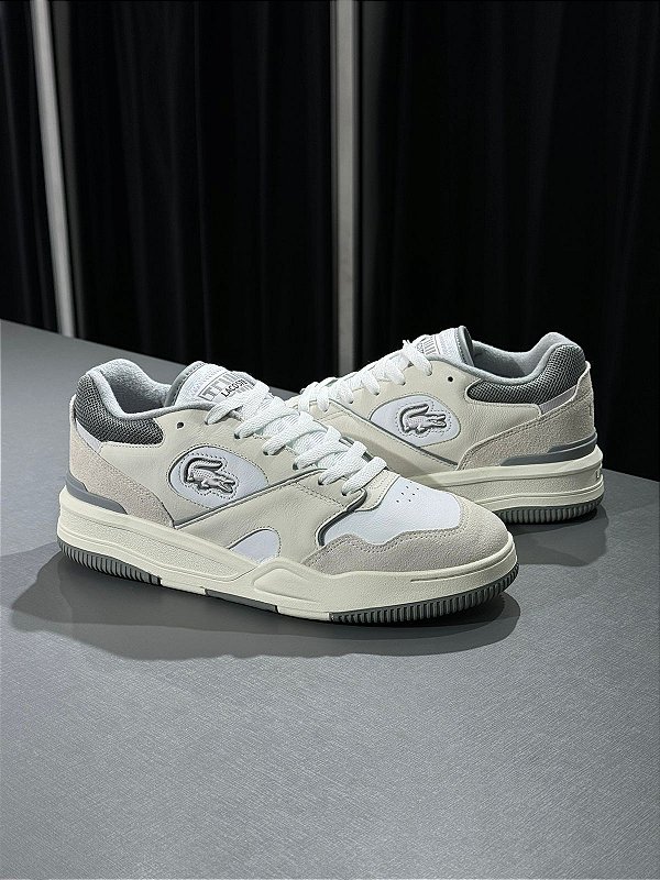 Tênis Lacoste Lineshot Wht/Gry