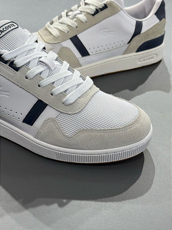 Tênis Lacoste T-Clip White Navy