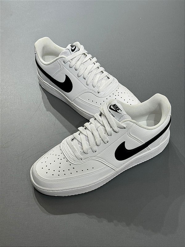 Tênis Nike Court Vision Low Wht/Blk DH2987-101