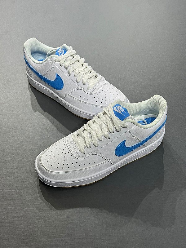 Tênis Nike Court Vision Low Nn Wht/Blu HJ9105-100