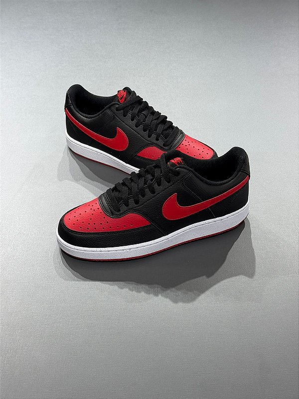Tênis Nike Court Vision Low Blk/Red