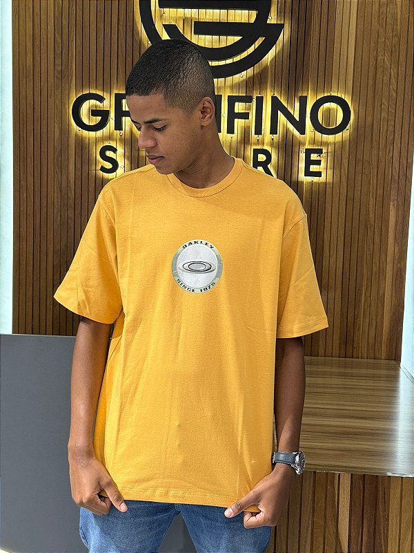 Camiseta Oakley Amarela FOA406038