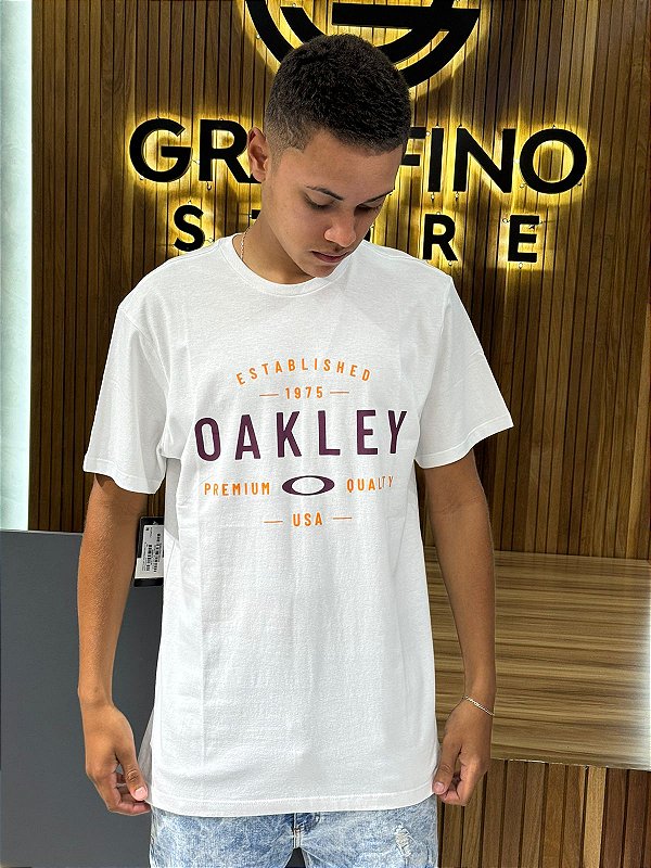 Camiseta Oakley Branca FOA401519
