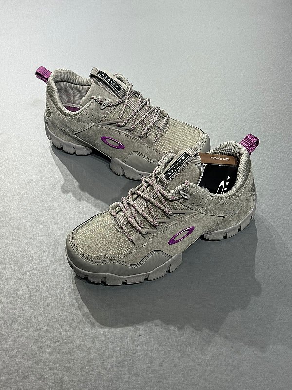 Tênis Oakley Modoc Low 2 Cinza e Roxo