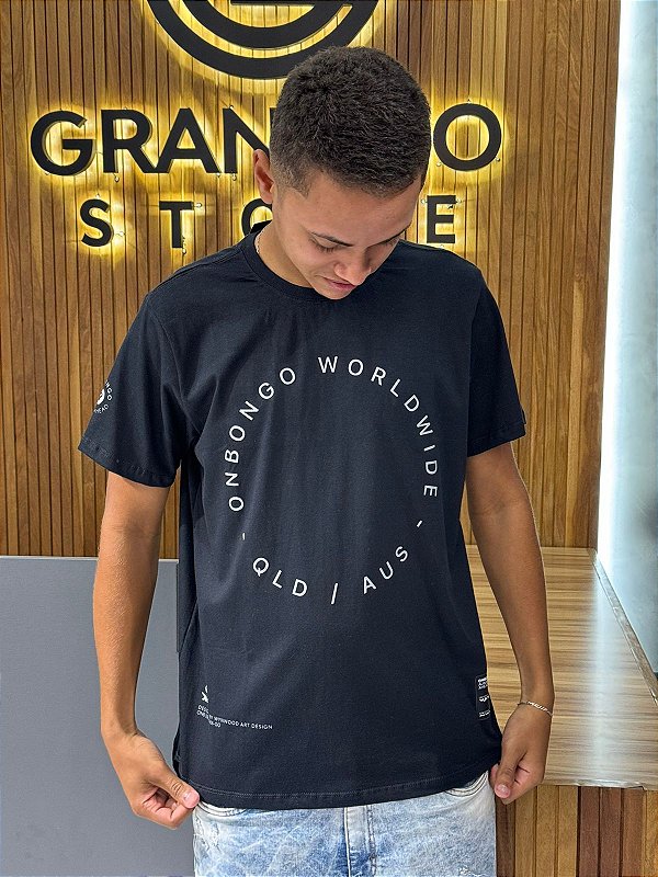 Camiseta Onbongo Preta ON096