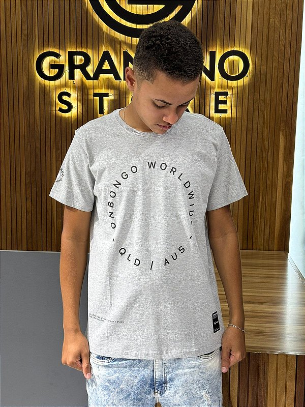 Camiseta Onbongo Cinza ON096
