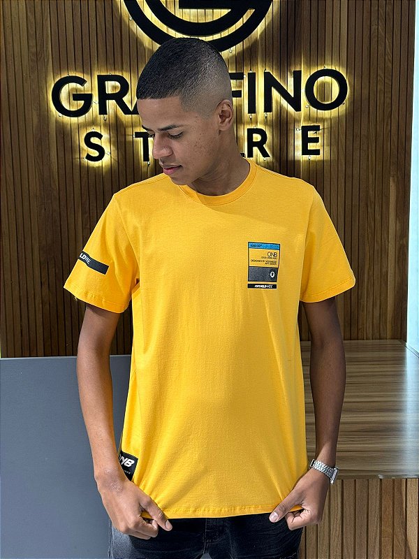 CAMISETA ONBONGO ON095 AMARELA