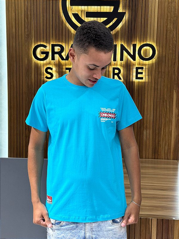 CAMISETA ONBONGO ON074 AZUL