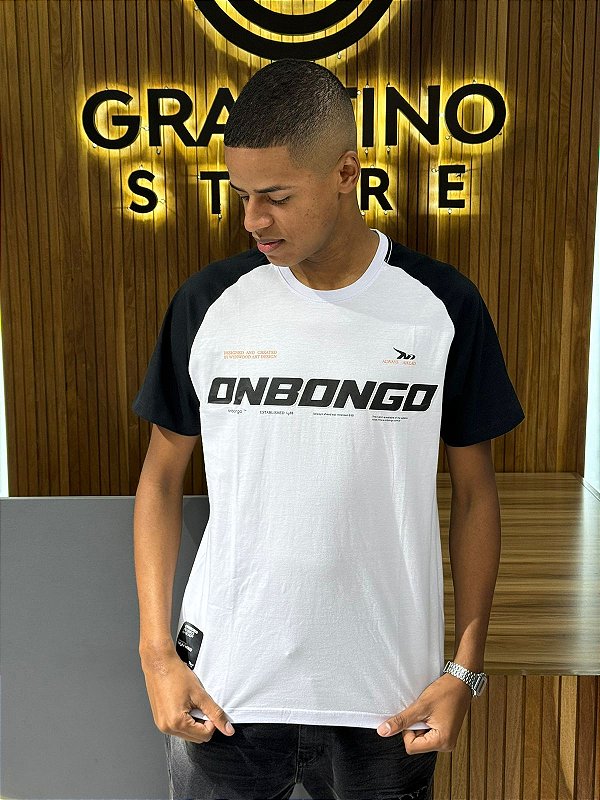 CAMISETA ONBONGO ON058 BRANCA