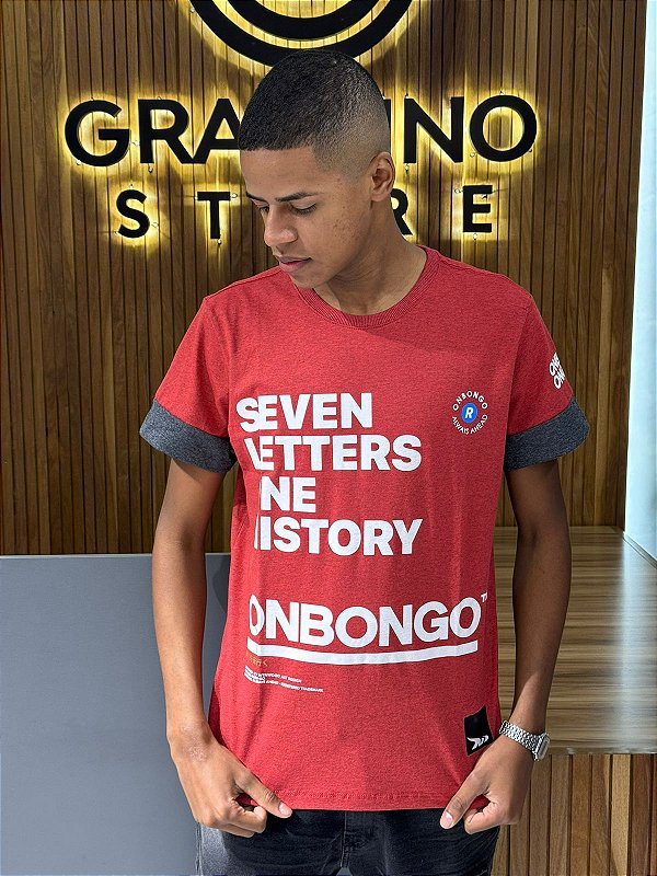 Camiseta Onbongo Vermelha D934A