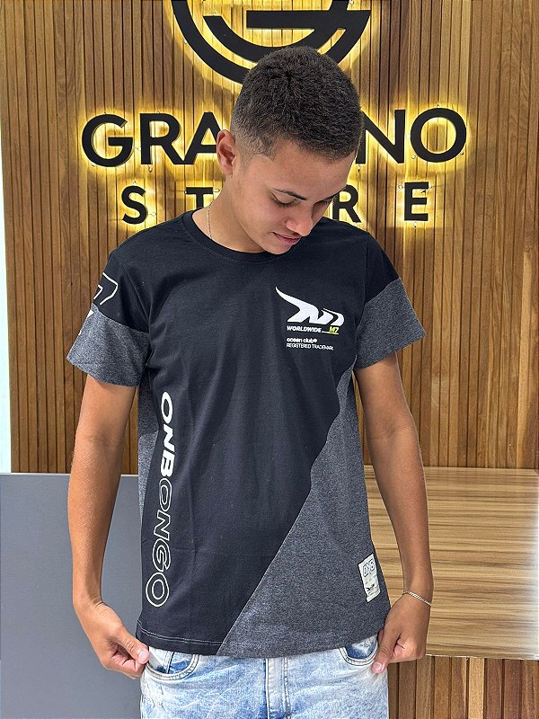 CAMISETA ONBONGO D923A PRETA