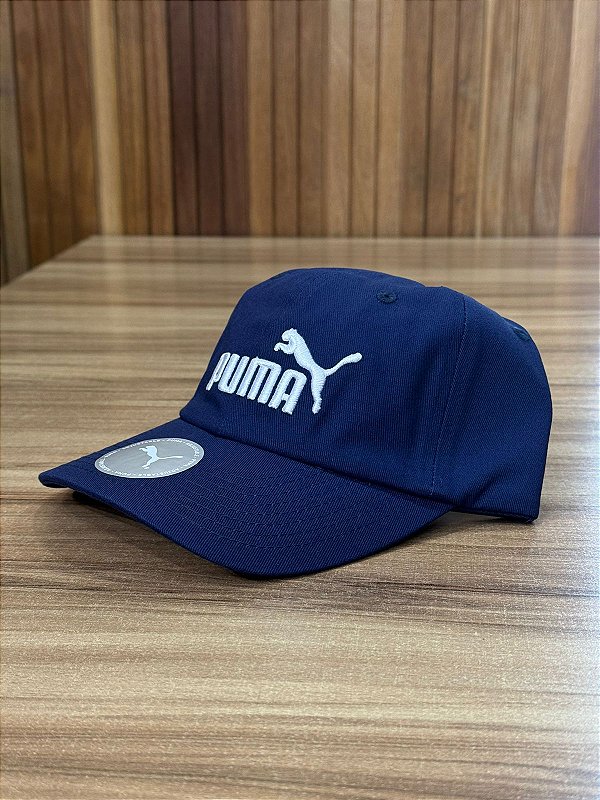 BONÉ PUMA ESS CAP 052919-18 AZUL MARINHO