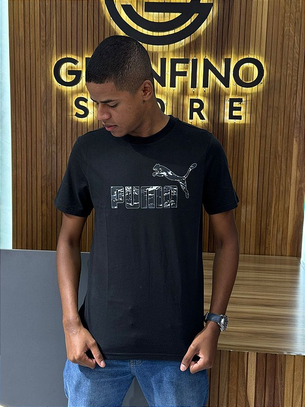 Camiseta Puma Preta 683236