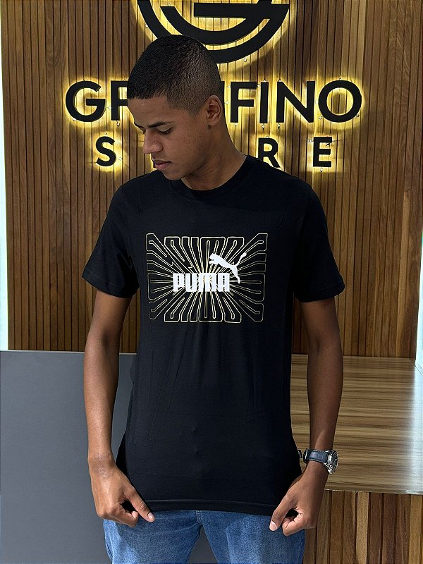 Camiseta Puma Preta 683214