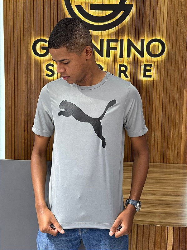 Camiseta Puma Cinza 671738