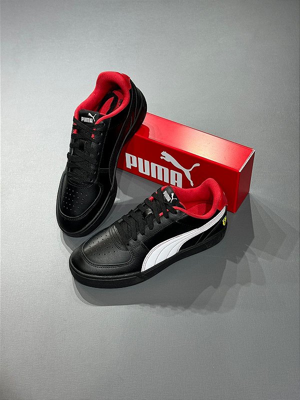 Tênis Puma Ferrari Caven Bdp Black 308226-03