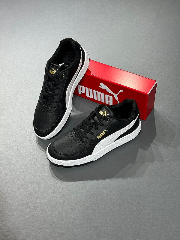 Tênis Puma Caven 2.0 Black White Gold 396330-04