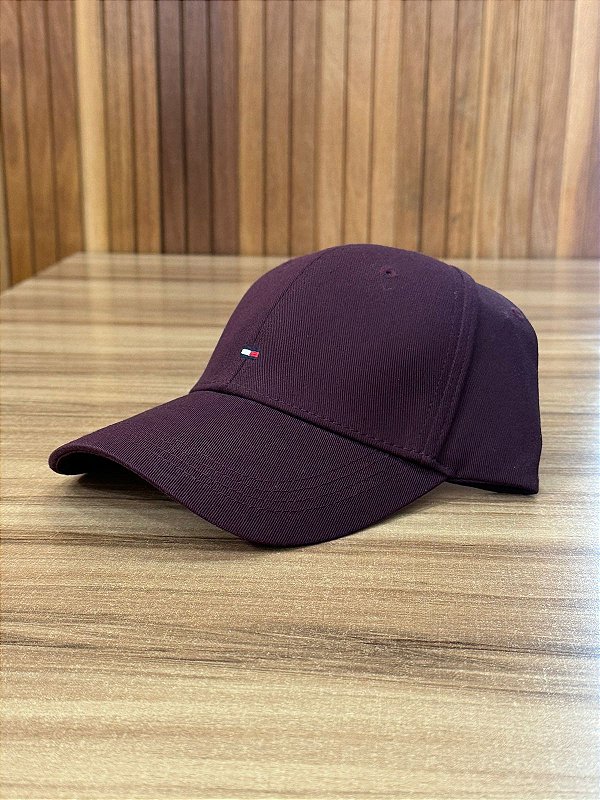 Boné Tommy Hilfiger Vinho THM0AM06562