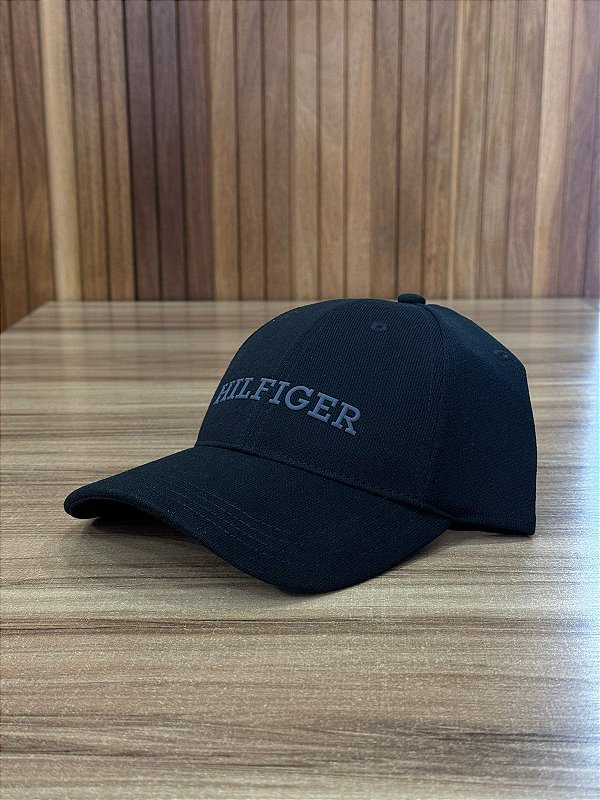 BONÉ TOMMY HILFIGER THAM0AM12591 PRETO