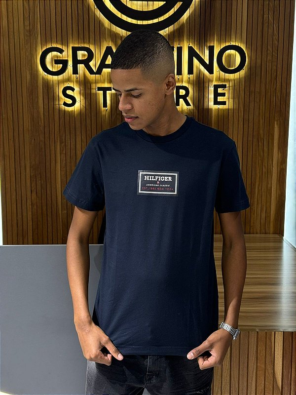 Camiseta Tommy Hilfiger Marinho THMW0MW36444