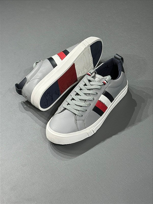 Tênis Tommy Hilfiger Dino Cinza Thfm02576-02