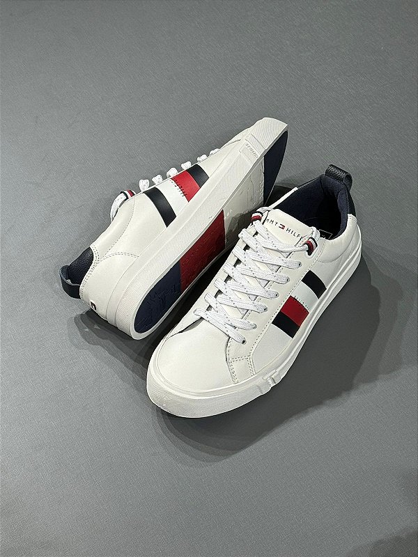 Tênis Tommy Hilfiger Dino Branco Thfm02576-03