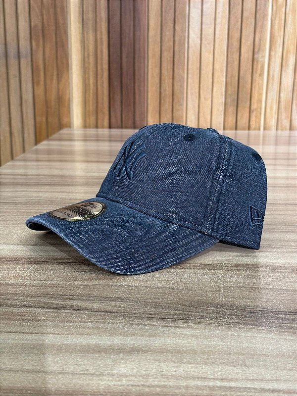 Bone New Era NY Yankees Cinza Escuro MBI25BON004