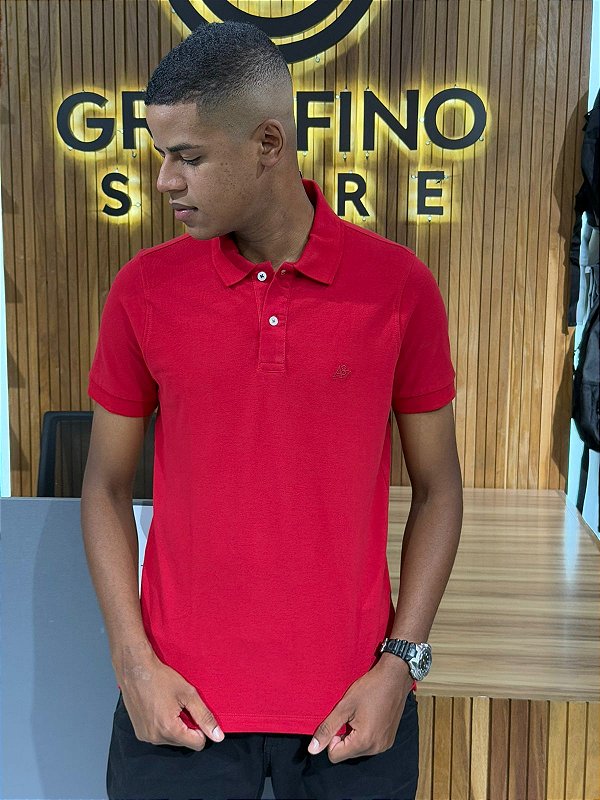 Polo Aeropostale Vermelha 87113201