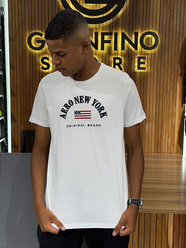 Camiseta Aeropostale Branca 87110133